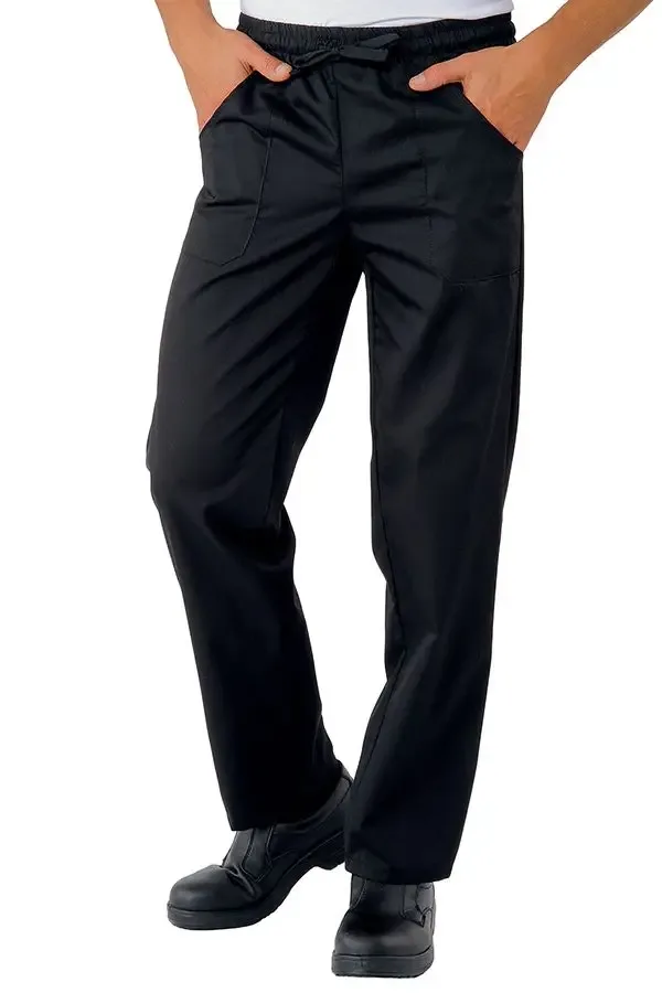 Black Men’s Cook and Chef Trousers with Pockets