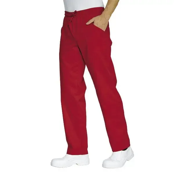 Red Café and Restaurant Kitchen Trousers