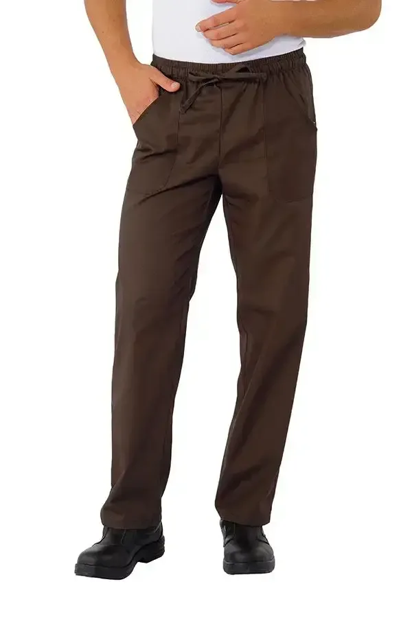 Brown Staff Trousers with Pockets