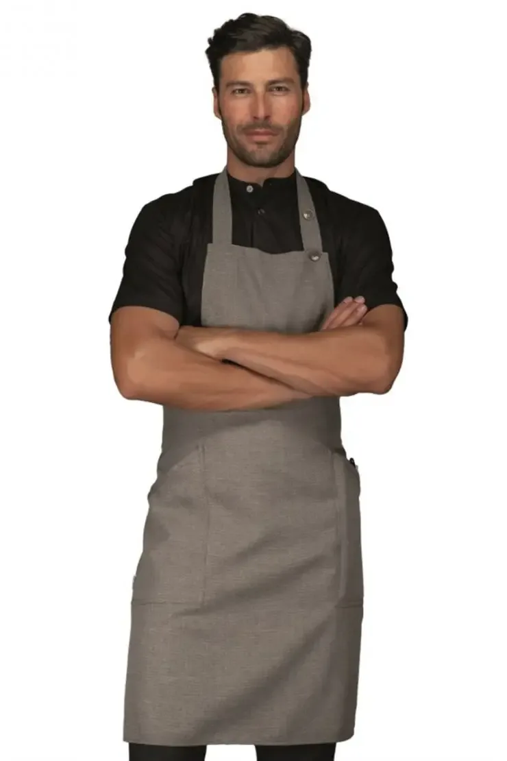 Men’s Bib Apron – Men’s Waiter’s Apron
