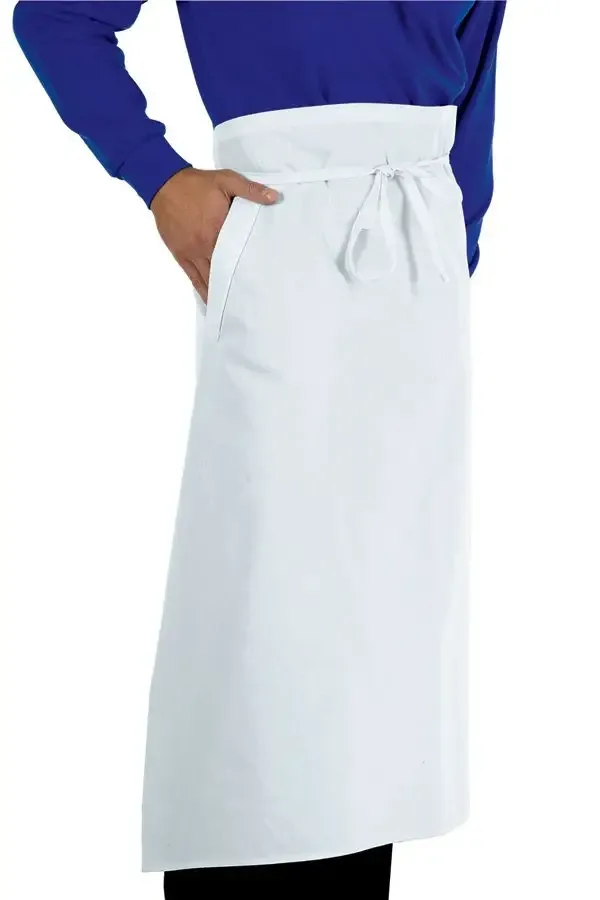 White Long Waist Apron – Cook and Chef Aprons
