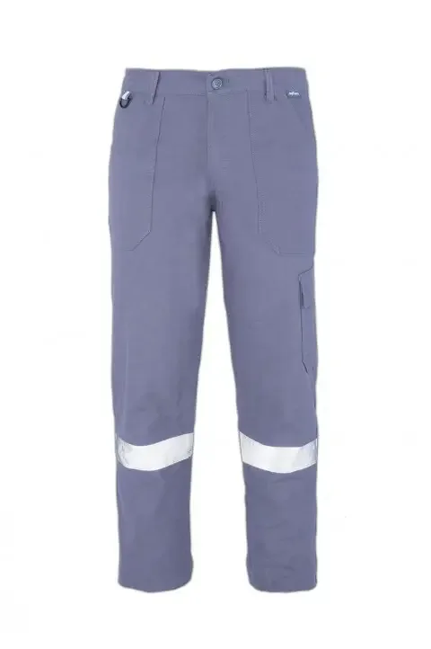 7/7 Gabardin Çok Cepli Kışlık İş Pantolonu – Gri Renk