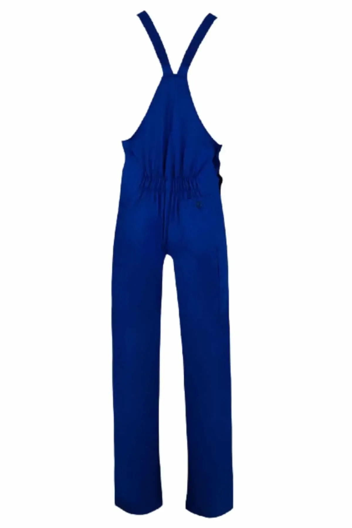 Bib and Brace Work Overalls - Elasticated with Zip