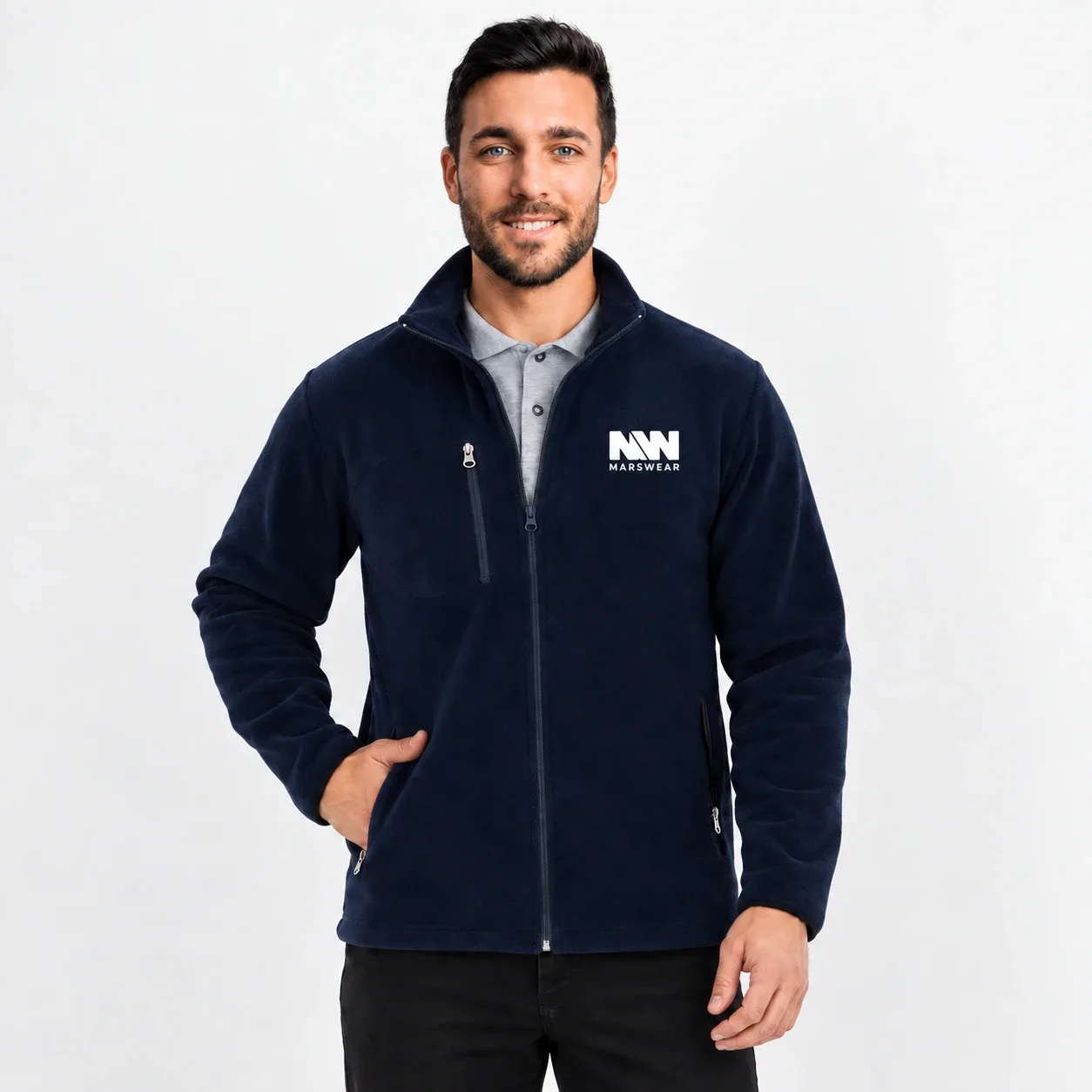 Baskılı Polar Mont — Logolu ve Nakışlı İş Poları