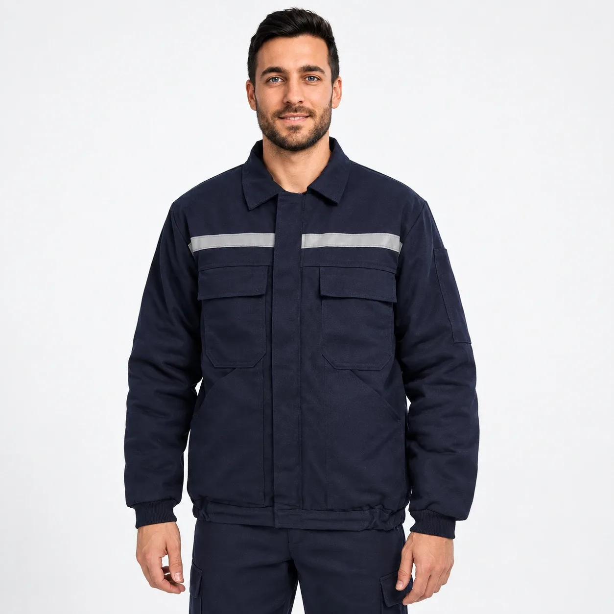 7/7 Gabardin Kapitoneli Kışlık İş Montu