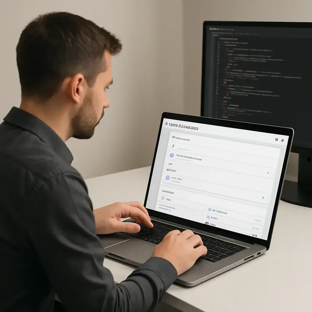 Google Tag Manager etiket yapılandırma panelini gösteren laptop ekranı