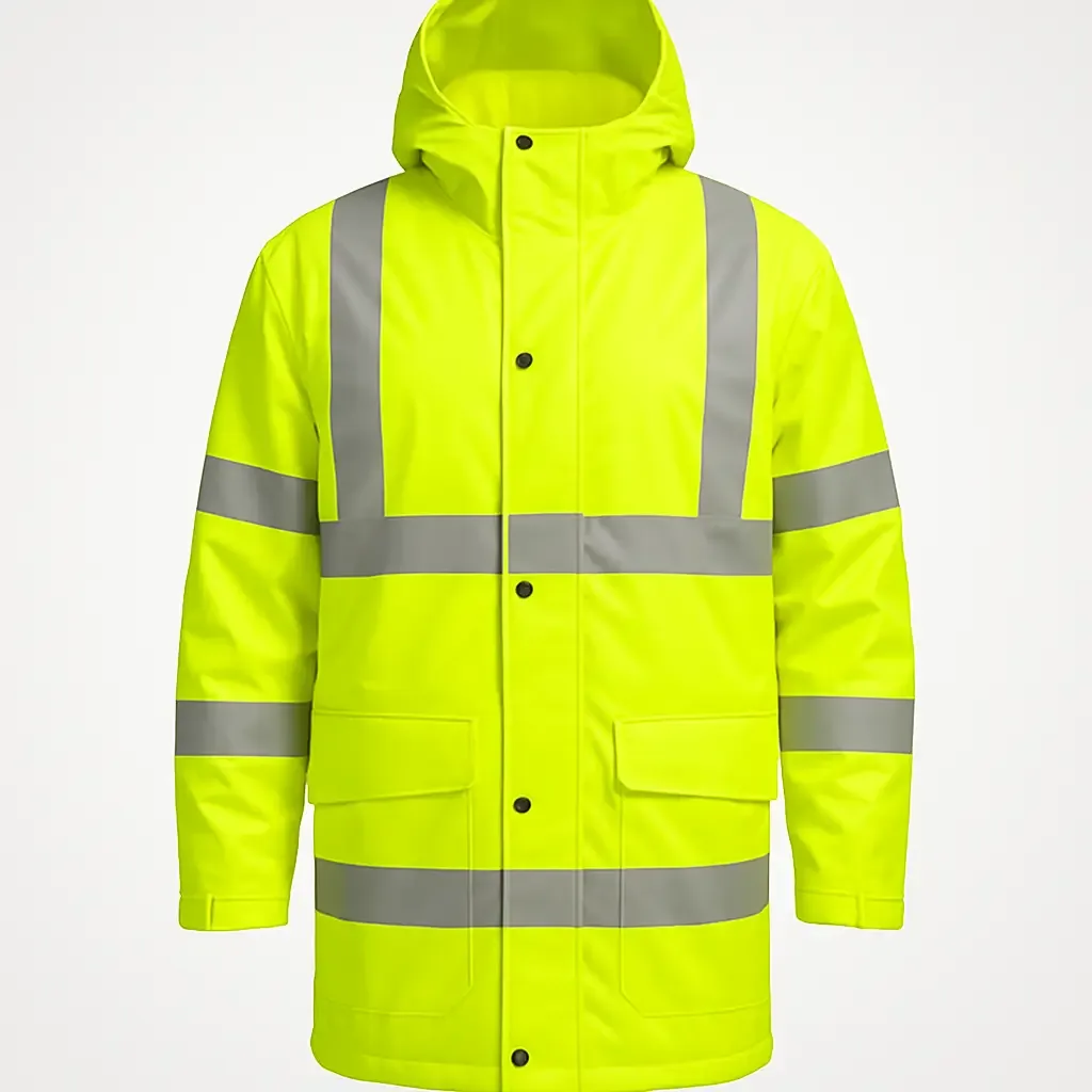 Reflektörlü Yağmurluk Mont — Sınıf 3 Parka