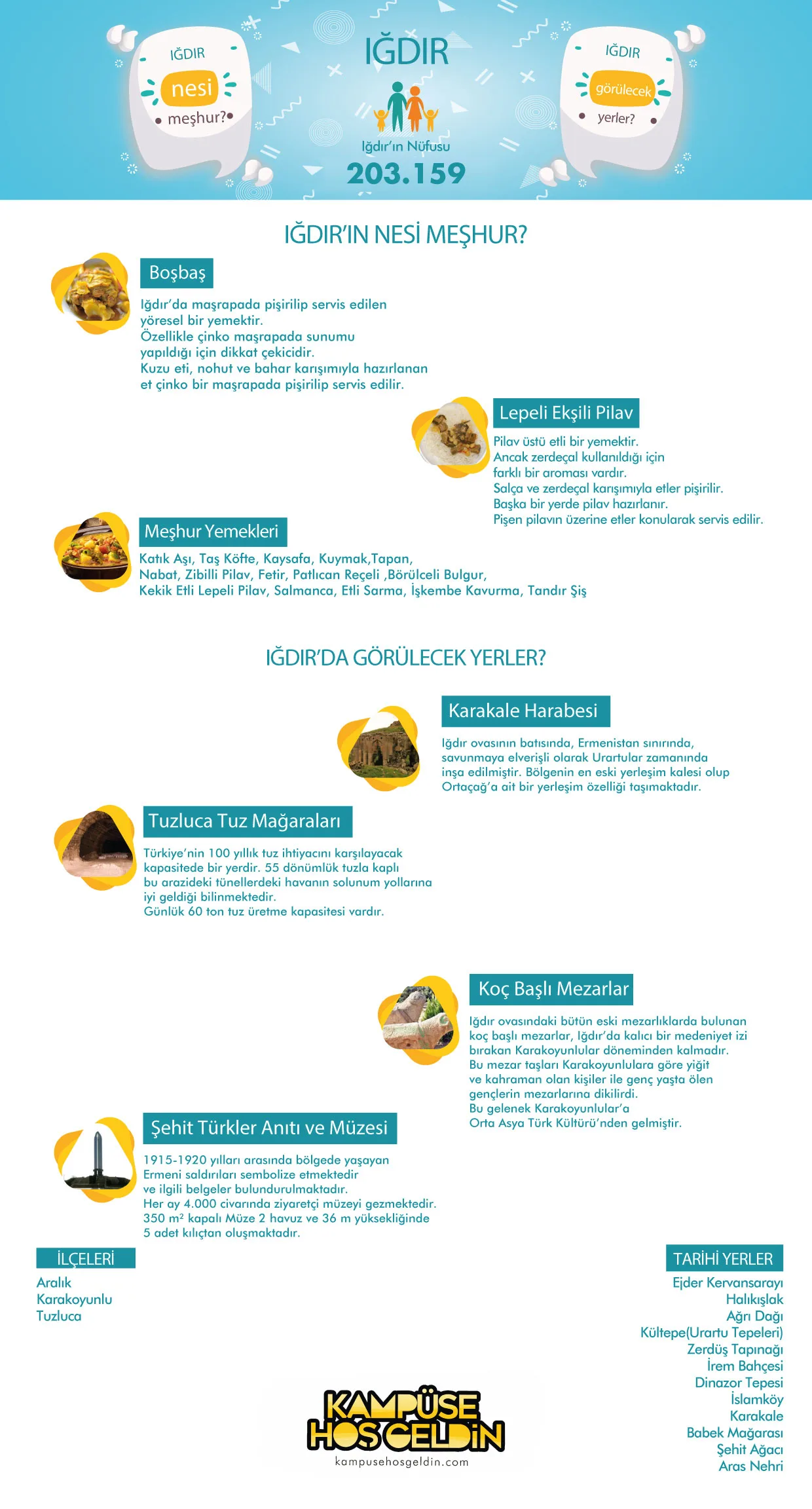 Iğdır nesi meşhur? — infografik