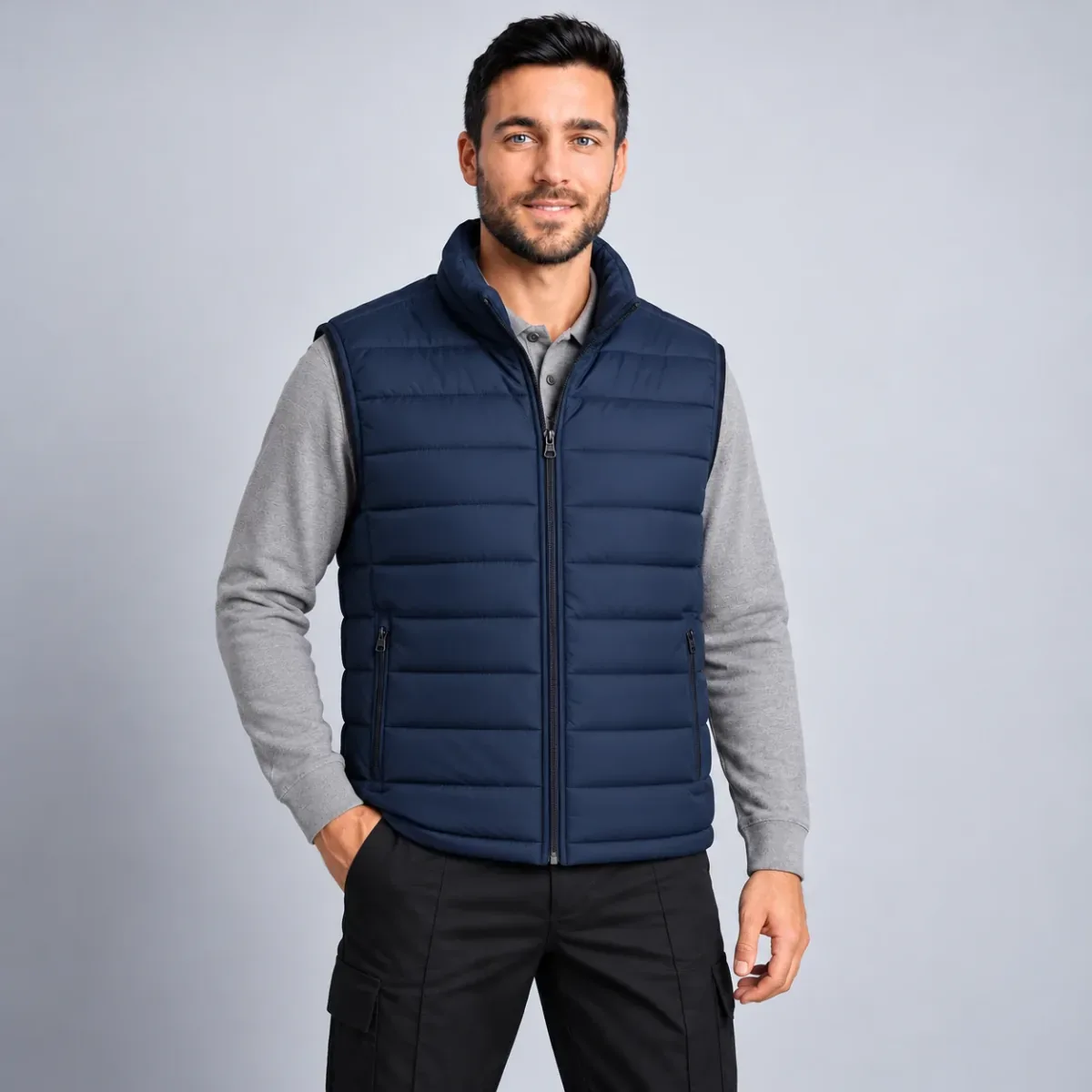 Branded Padded Gilet — Winter, Fleece-Lined or Reflective Options