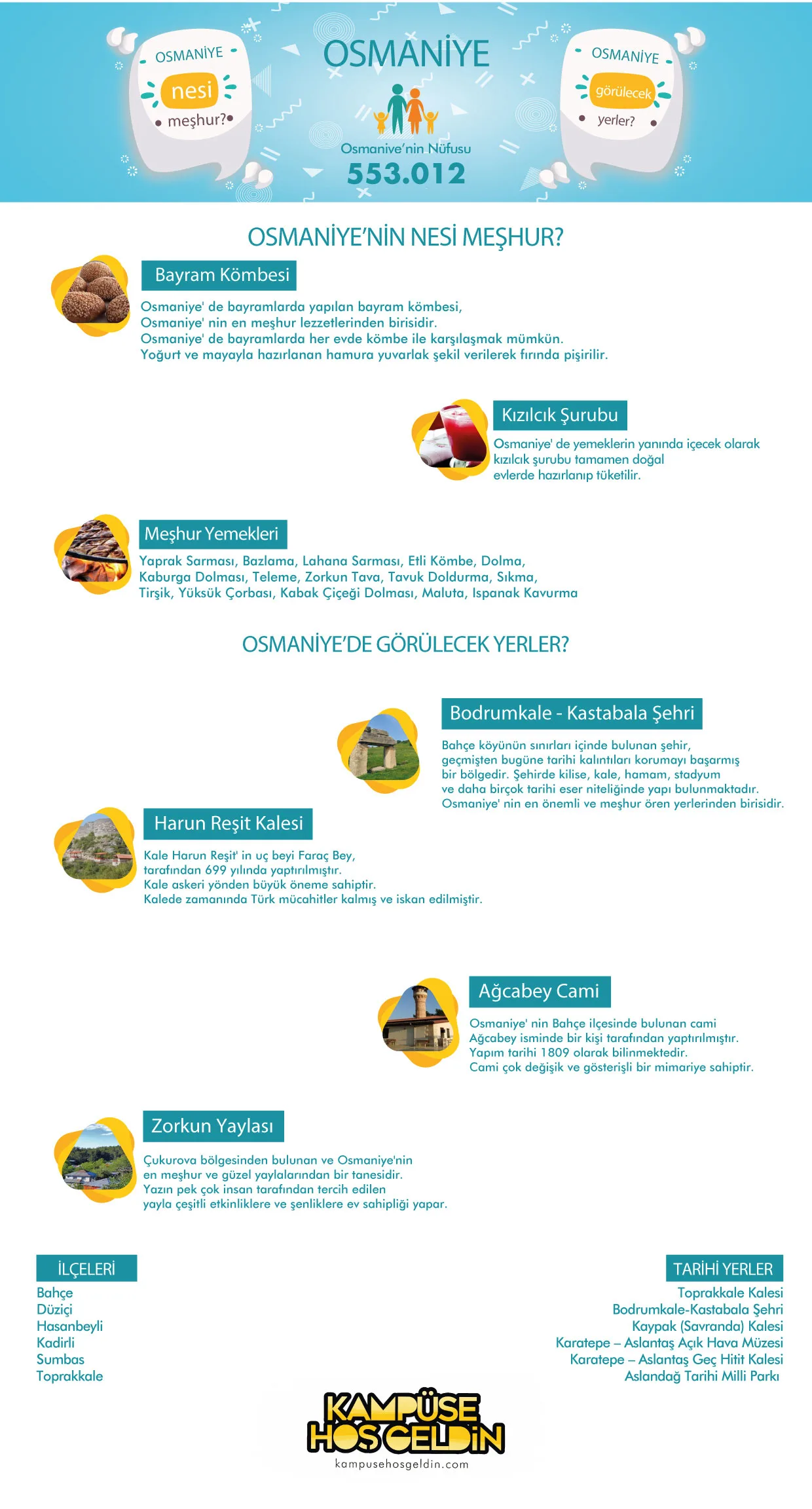 Osmaniye nesi meşhur? — infografik