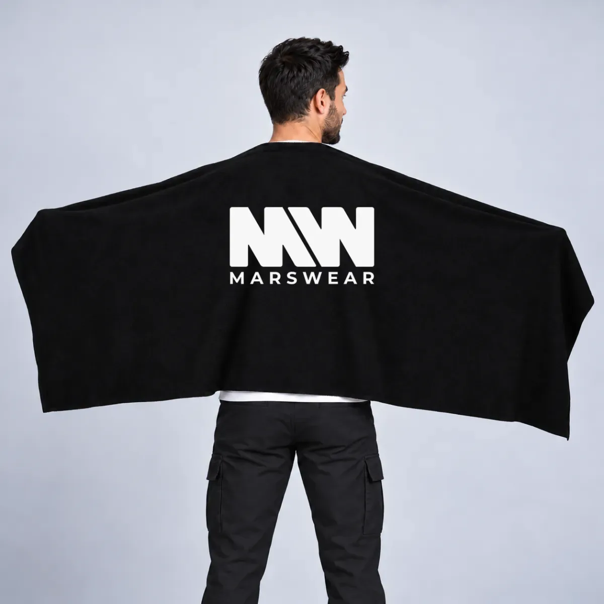 Branded Fleece Shawl — Logo Embroidered or Printed