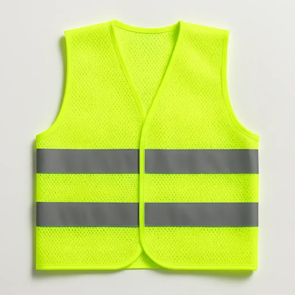 Yazlık File İş Yeleği — Reflektörlü