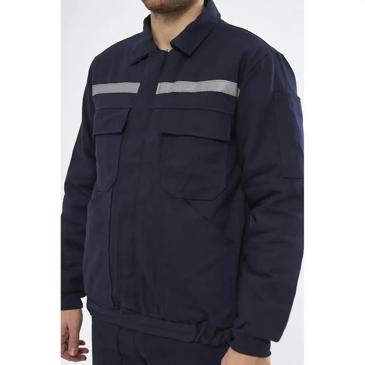 7/7 Gabardine Reflective Work Jacket