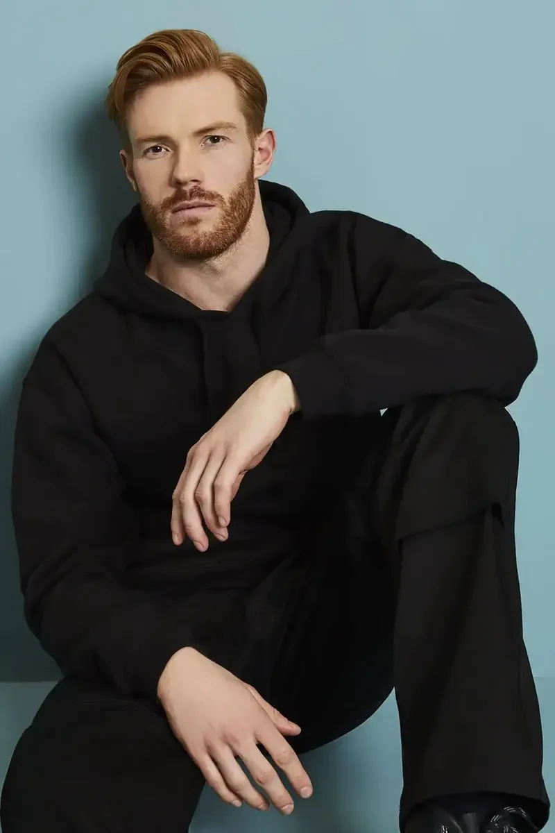 Kapüşonlu İşçi Sweatshirt - Logolu Sweatshirt