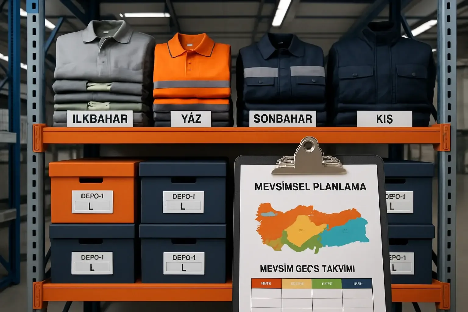 Mars Wear sezon değişim planı: bölgesel iklim takvimi ve stok yönetimi