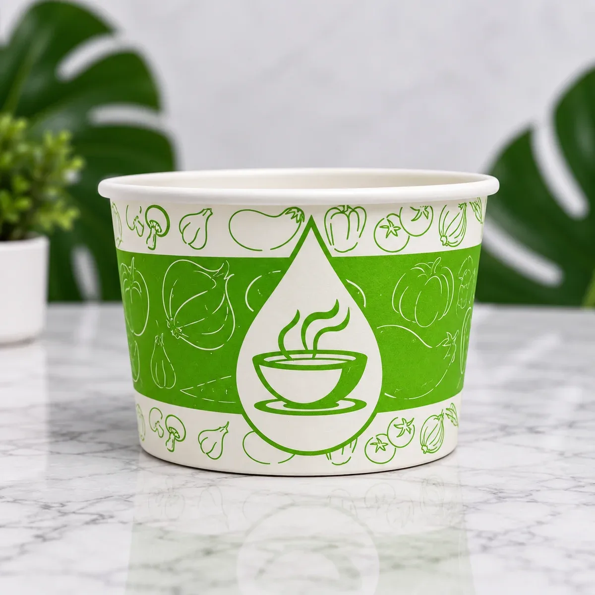16 Oz Karton Çorba Kabı