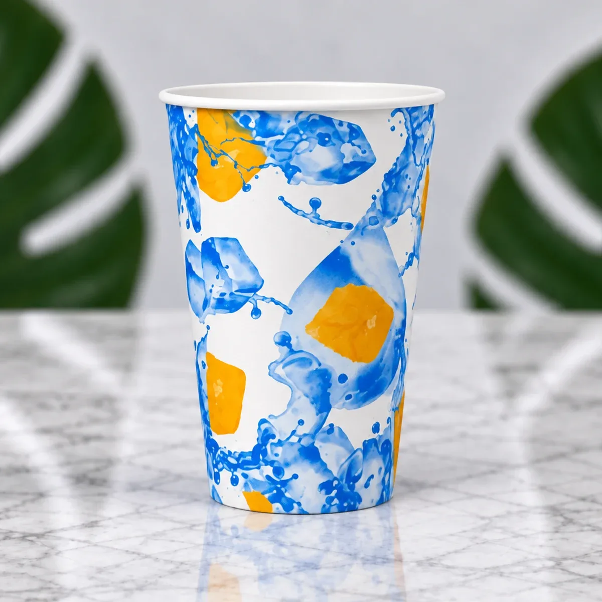 12 Oz Soğuk İçecek Karton Bardağı
